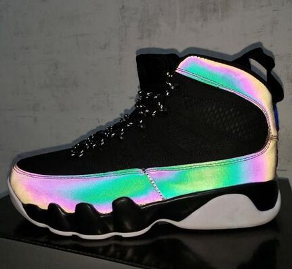 

stock x + og box 3m reflective 9 black white racer blue mens basketball shoes 9s ct8019-024 athletic men sports sneakers us 7-13