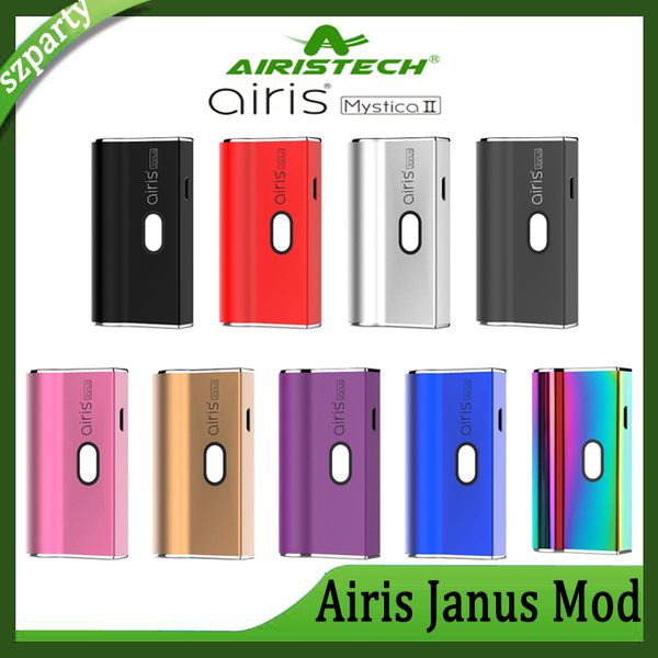

Аутентичные Airis Janus батарея 450mAh 2in1 VV Vape батарея для 510 толстый масляный картридж и совместимый стручок 100% оригинальный Airistech