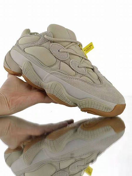 

men women 500 stone shoes fashion stone sneakers come with box, Black