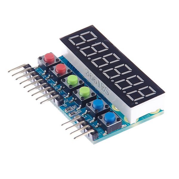 

6-digit 8 segment tube led display module tm1637 for arduino raspberry pi