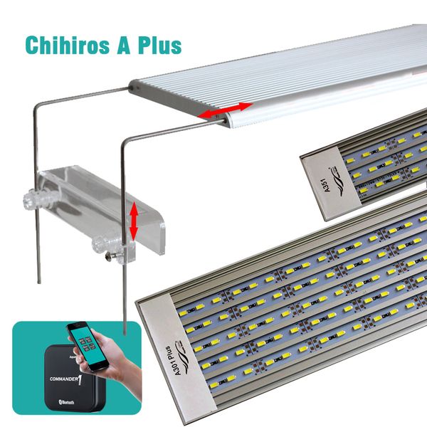 

chihiros a plus series aquarum led lighting plant grow light lid or hang fix with brightness remote control