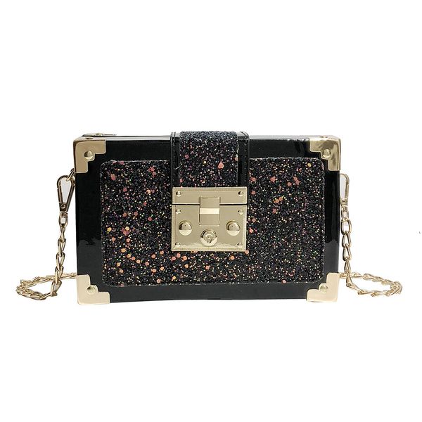 

2019 new arrival women bag crossbody bags for women handbag glitter sequins chain shoulder bag pu leather handbags #t