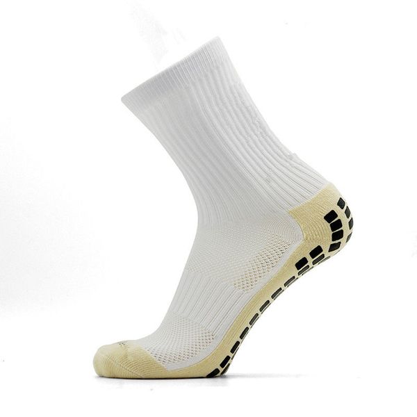 

middle tube sports socks men breathable thick soccer sock anti friction elastic basketball socks absorb sweat football socks, Black