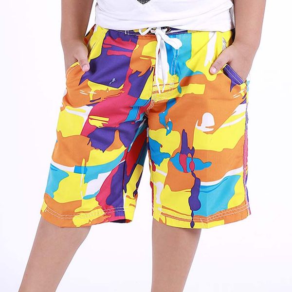 

2019 8/10/12/14/16 years old kid boy's baby boy clothes surf board shorts beach swim children summer sport trunks short