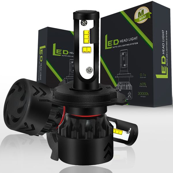 

mini8 car h4 led bulb h7 car led headlight lamps 2pcs 80w 12v 6000k lamps for cars h1 h8 h9 h10 h11 light bulbs for cars