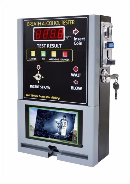 

coin-operated breath alcohol tester restaurant l in russia