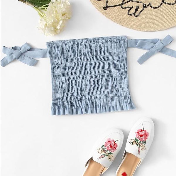 

intimates женщины без бретелек sexy lady solid ruched упругие сиськи бандо труба топы бюстгальтер белье груди wrap tops dropshipping a3, White