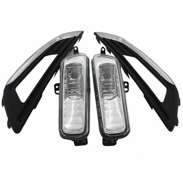 

bumper fog lights driving lamps left+right f1ez15201a for focus 2015-2017