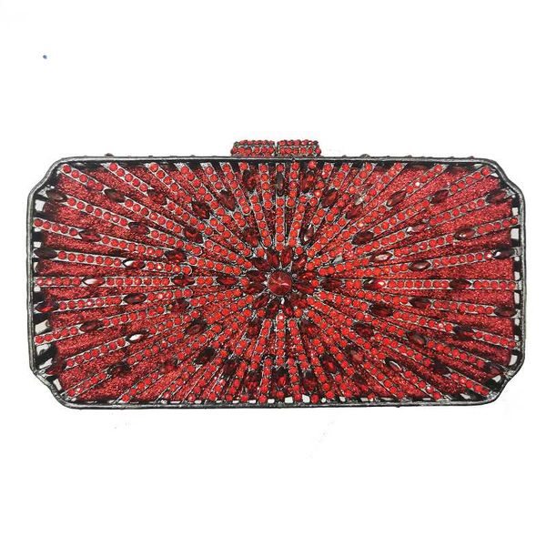 

xiyuan новое поступление красный кристалл клатч кошелек вечерние сумки клатчи женщины алмаз небольшой партии кошелек мода дамы цепи кошельки