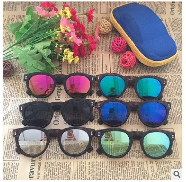 

new kids sunglasses boys baby sunglasses girls children glasses sun glasses for boys gafas de sol gift, Blue