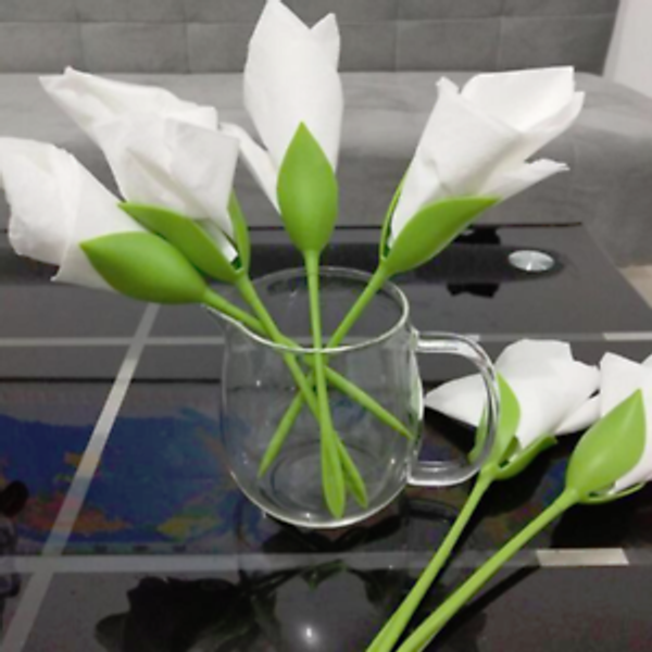 

diy цветок салфетка держатель для столика в ресторане party decoration