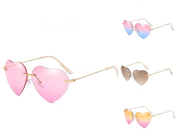 

fashion heart-shaped sunglasee retro vintage men shiny gold frame women sunglass 858 metal big size sunglass with box #55477, White;black