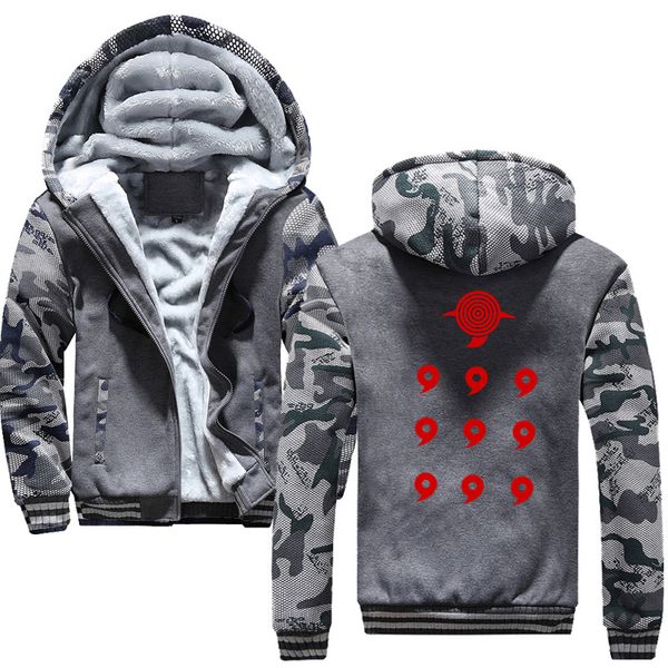 

casual japanese anime naruto hoodie hoodies zipper sweatshirt man sweatshirts man hoody, Black