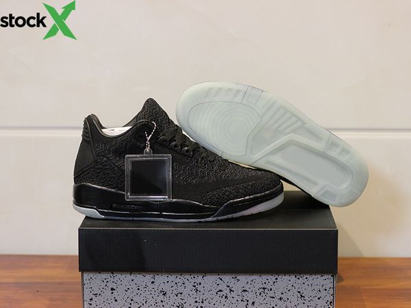 

3 anthracite-black men basketball shoes good quality rubber outsole designer trainers sneakers sports shoes with box