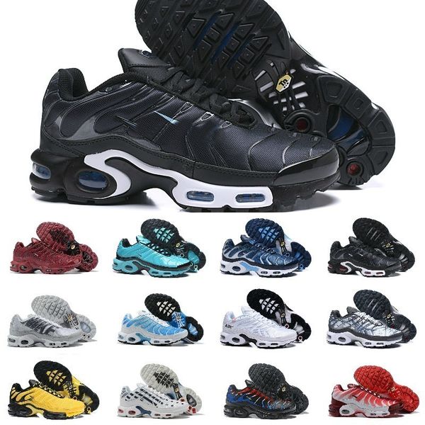 

wholesale 2019 new air plus revives the original wave grid pattern for the tn mens shoes tn requin fashion breathable mesh jogging sneakers