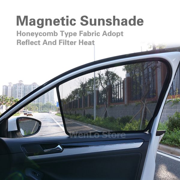 

2 pcs magnetic car front side window sunshade sun shade for xv outback forester