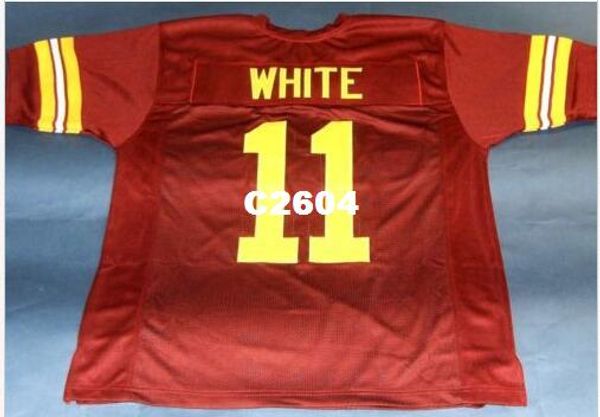 

men custom #11 danny white custom arizona state sun devils college jersey size s-4xl or custom any name or number jersey, Black;red