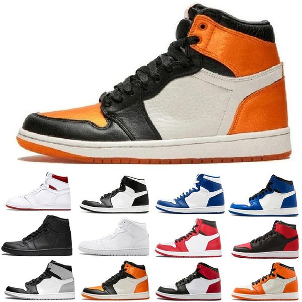 

mens 1 high og basketball shoes 1s nrg igloo banned chameleon shadow white black toe elephant print chicago royal track red sneakrs trainers