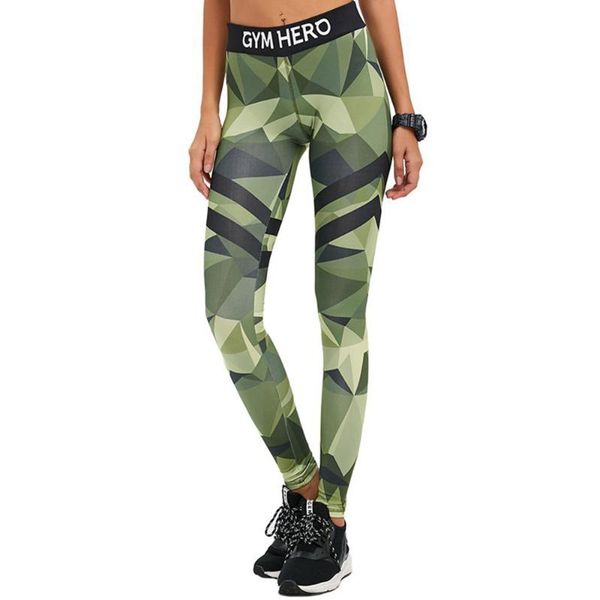 

камуфляж печатных legging женщины йога сжатие колготки 95% полиэстер camo гетры фитнес женские брюки спортивные sports wear, White;red