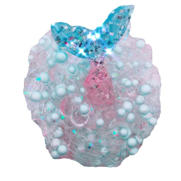 

beautiful fluffy slime supplies toys putty soft clay crystal dough stress relief kids clay toy for kids children #b