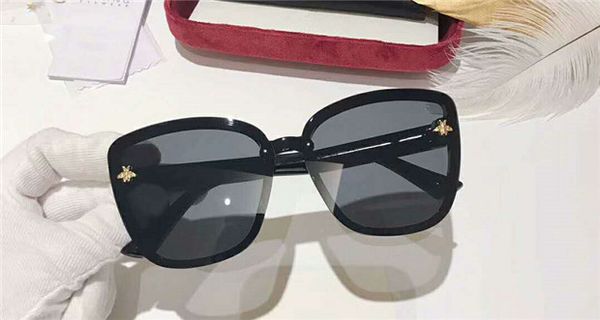 

итальянский бренд дизайнер бренд счетчик подлинная женский стиль квадратная рамка рамка серии высокого качества зонтик очки, White;black