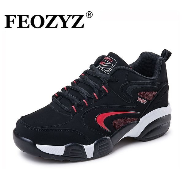 

feozyz outdoor men women sneakers fashion light weight sports shoes breathable lace up running shoes
