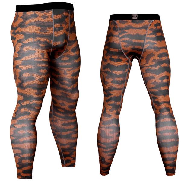 

wear sports men wear new mens camouflage compression tights leggings running sports gym new trousers exercise bodybuilding, Black;blue