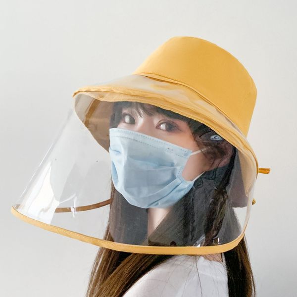 

dhl multi-function protective hat anti-pollen windproof mask face cover cap woman protective hat eye protection