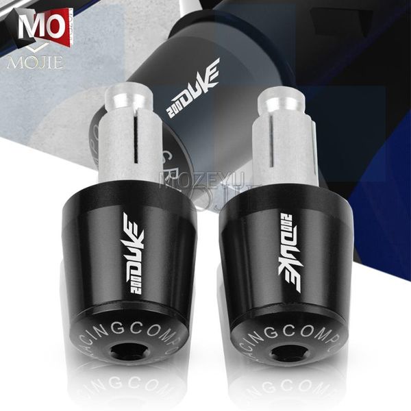 

7/8" 22mm motorcycle handlebar grips end handle bar cap end plug for duke 200 duke200 2012-2019 2018 2017 2016 2015 2014