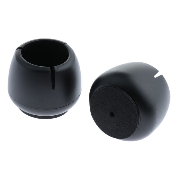 

10pcs silicone caps felt pads furniture cups for round chair leg table feet,silder glide wood floor protector