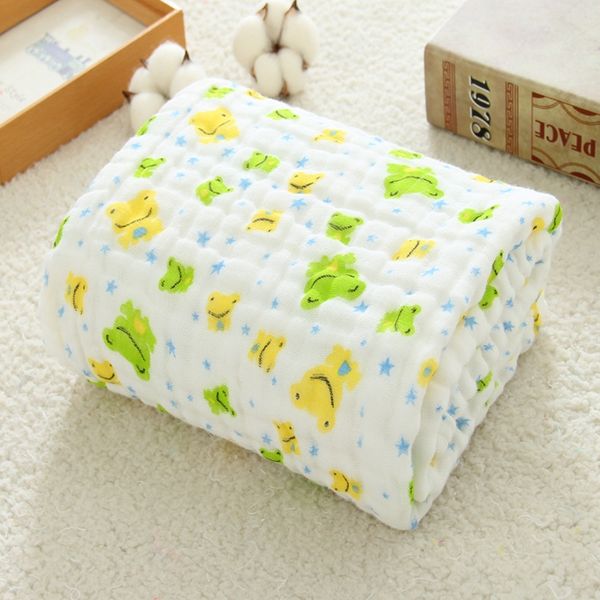 

lybx0 6-layer gauze pure cotton children's baby's blanket air conditioning quilt thickened air conditioning bath towel bath towel