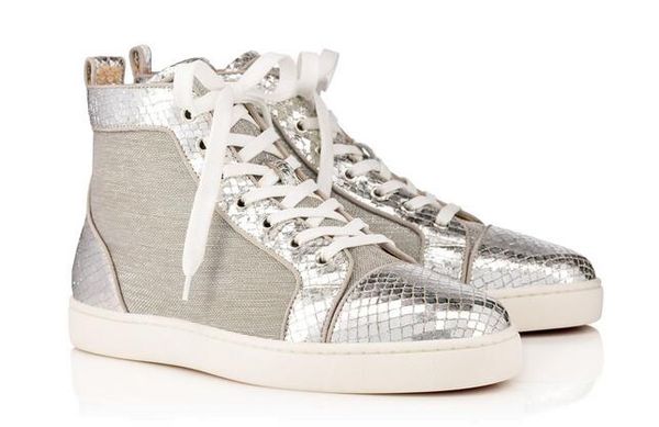 

fashion designer shoes studded spikes fashion red suede leather mens womens flat bottoms luxury shoes party lovers sneakers size 35-46 with, Black