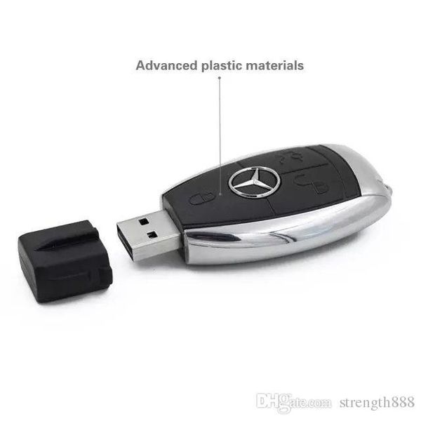 

Реальная емкость 100% Высокое качество Pen Drive Mercedes-Benz ключи от автомобиля 32GB ~ 128GB U ди