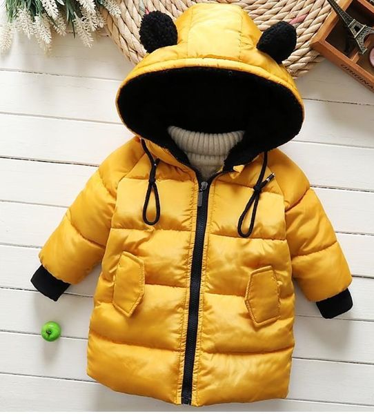 

off season baby cotton-padded clothes winter infant children's cotton-padded jacket women's 1 mid-length 2 boy's thick cotton, Blue;black