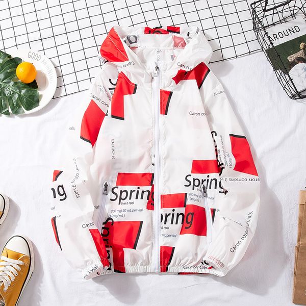 

men summer korean streetwear coat men sunscreen clothing sweater male harajuku fashion jackets, Black;brown