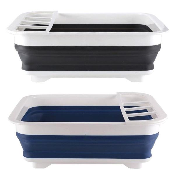 

складные drain bowl стойку сушилка для посуды практические бутылки кубок баночки держатель для столовых приборов ящики для хранения бытовой