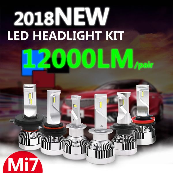 

2pcs мини h4 h7 привело canbus привело h8 h11 120w 12000lm 6500k blanc 9005 ошибка hb3 9006 анти емс свободный автомобиль фара faro 12v 24v