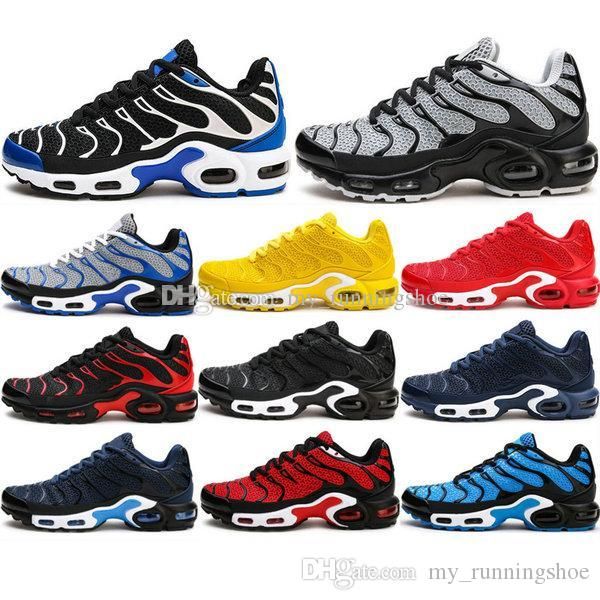 

2020 new tn plus kpu tailwind 4 iv tn mens running shoes sports chaussures designer trainers blue yellow sneakers shoes 40-47, White;red