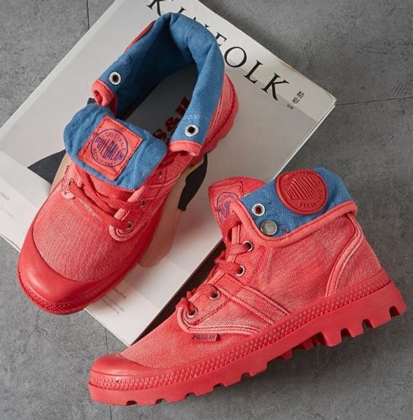 

2020 fashion high sneakers canvas women casual shoes white flat female basket lace up solid trainers chaussure mx200425, Black