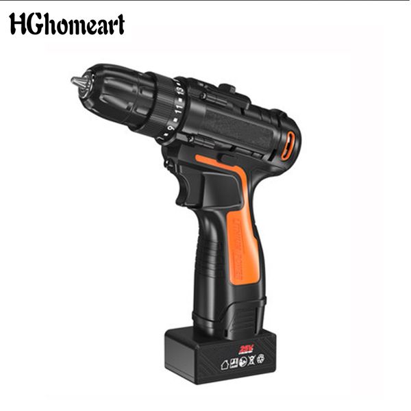 

hghomeart 12v/16.8v/25v charging cordless electric drill electric screwdriver lithium battery wrench torque power tools