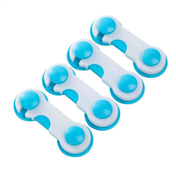 

door locks child safety protection plastic lock multifunctional safety extend anti-pinch door cabinet protection lock 1