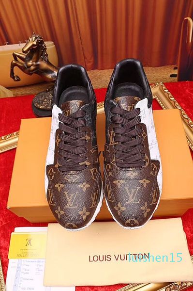 

2020 new italy luxury designer sneakers lace-up white trainers leather flats sneakers women classic casual shoes sneakers l15, Black