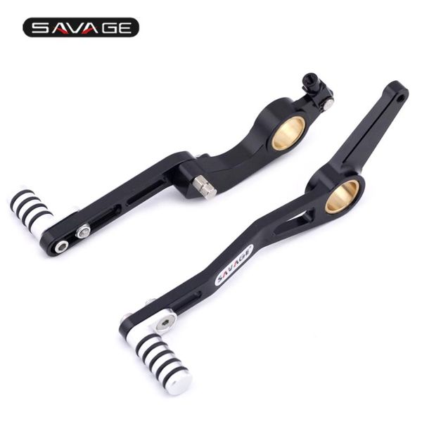 

left gear shift lever right rear brake pedal for s1000rr 2010-14 hp4 2012-14 motorcycle adjustable gearbox shifter pedal cnc