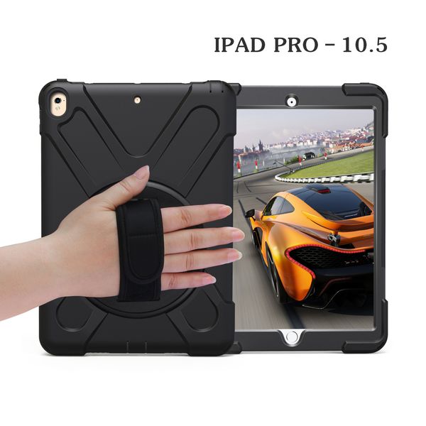 

подхожу для ipad pro10.5 дюймовых 360 градусов вращающихся короля пиратов жесткого пк противоударного силикона планшетного компьютера задней