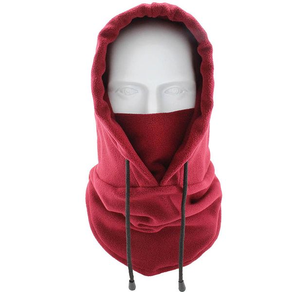 

ninja face mask snow windproof winter ski drawstring cap hat cover sport aic88, Blue;gray