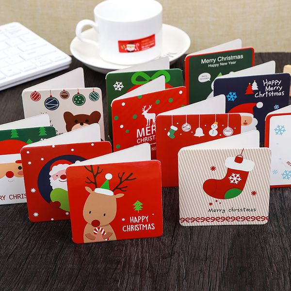 

144pcs greeting cards with envelopes for merry christmas new year xmas party