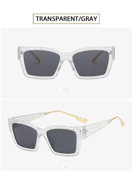 

designer sunglasses cat eye diamond small frame fashion catstyle men and women uv boys girls sunglasses double ash silver lens, White;black