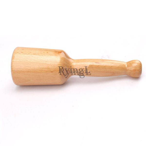 

#round turned 430g 15 oz beech wood carver's mallet hammer