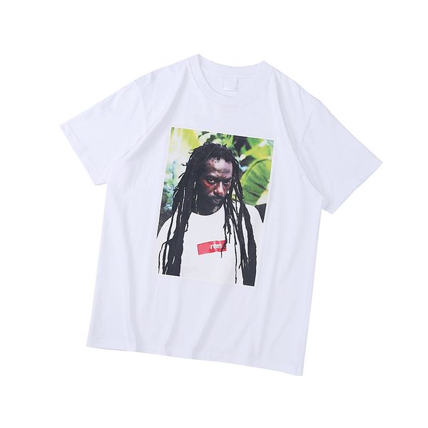 

63 oz s 19ss buju banton p tee jamaica regal musicians box short-sleeved t-shirt, Red