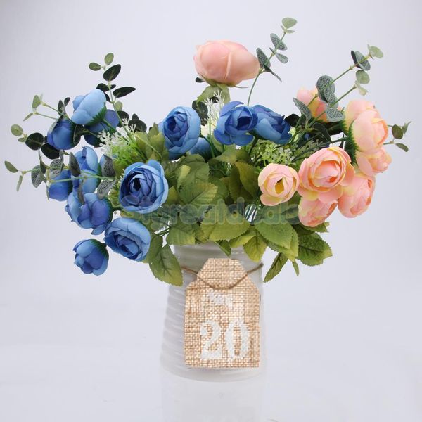 

10шт 11-20 флагов мешковина деревенский стол номера старинные деревенский свадебный декор